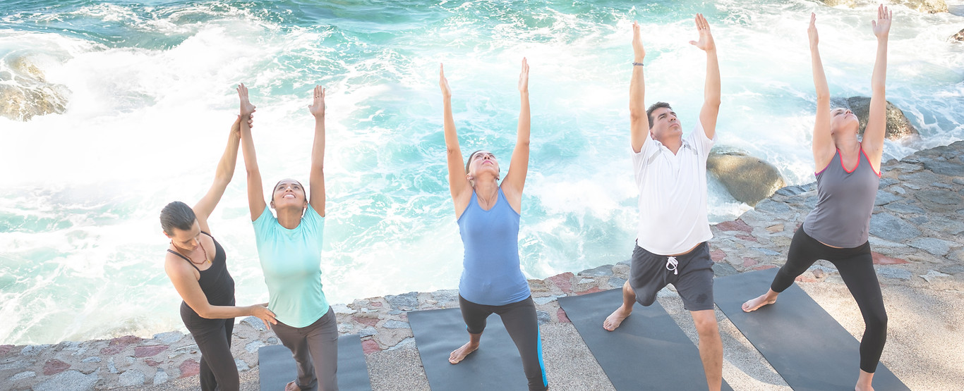 Pain Free People Doing Yoga