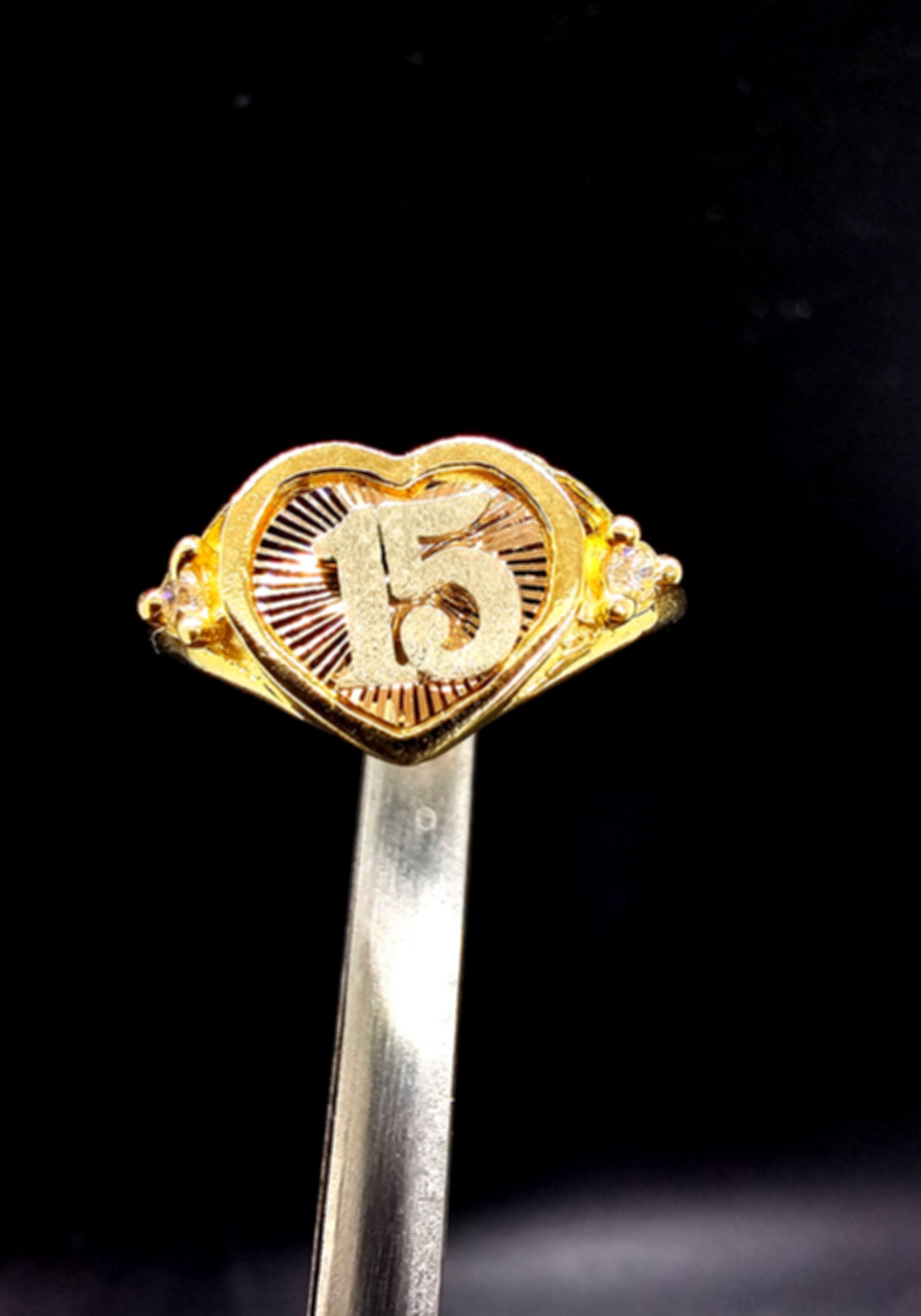 14K 15th Anniversary Ring.