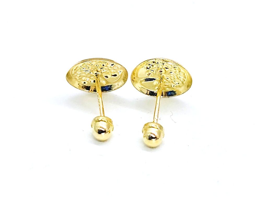 Thumbnail: GOLD TREE EARRINGS