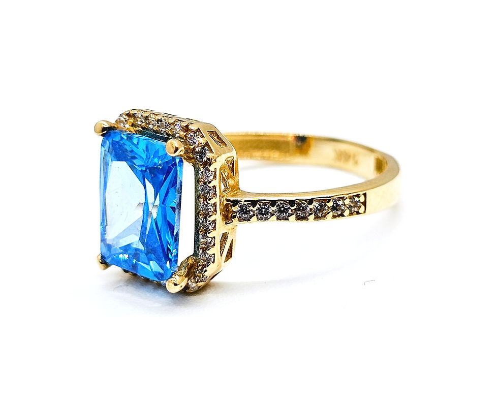 Thumbnail: 14K LADY'S RING.