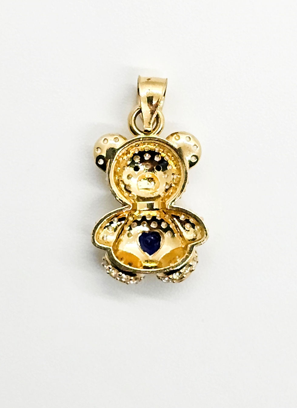Thumbnail: 14K BEAR PENDANT.