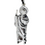 Thumbnail: FINE SILVER SAINT JUDE THADDEUS PENDANT
