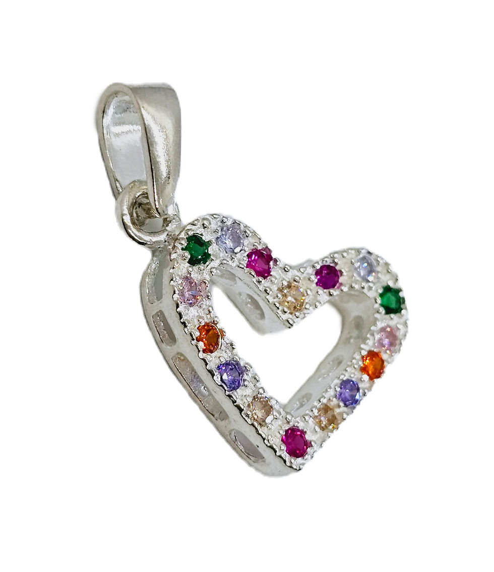 Thumbnail: FINE SILVER HEART PENDANT