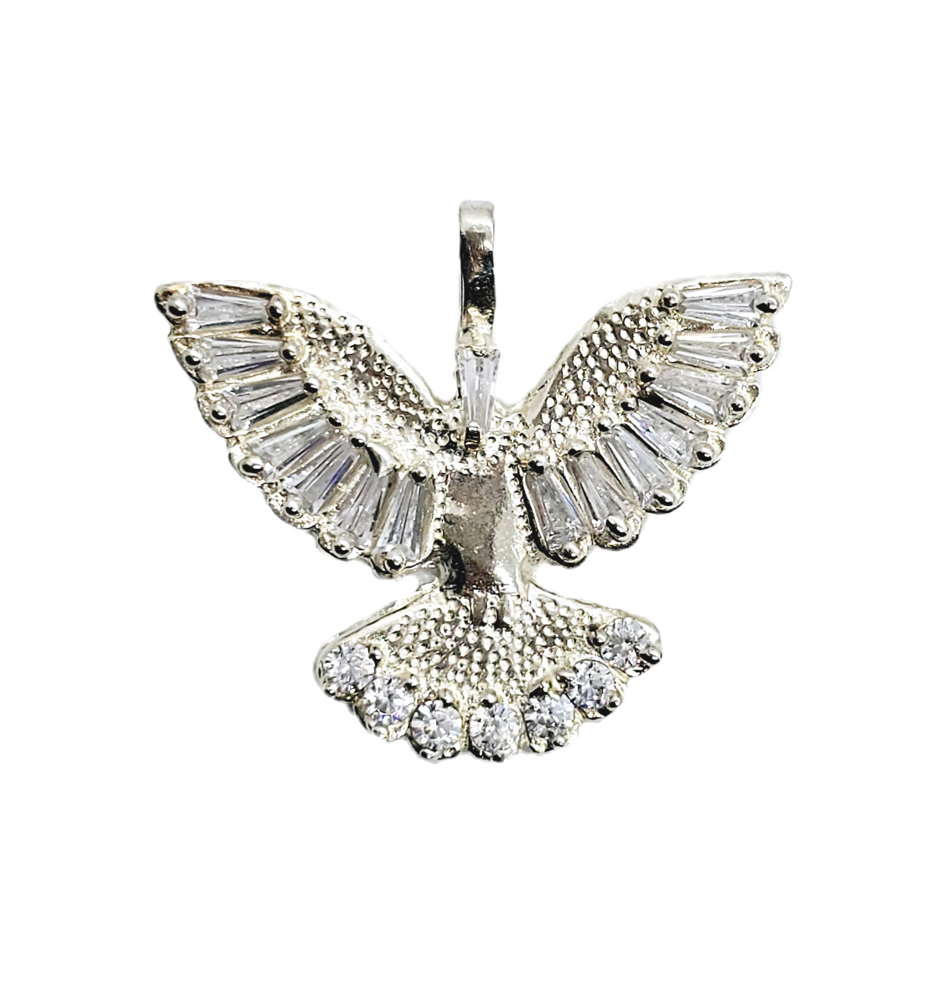 FINE SILVER HOLY SPIRIT PENDANT