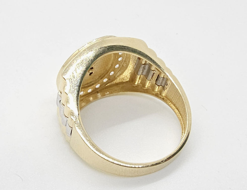 Thumbnail: Santa Muerte GOLD Ring