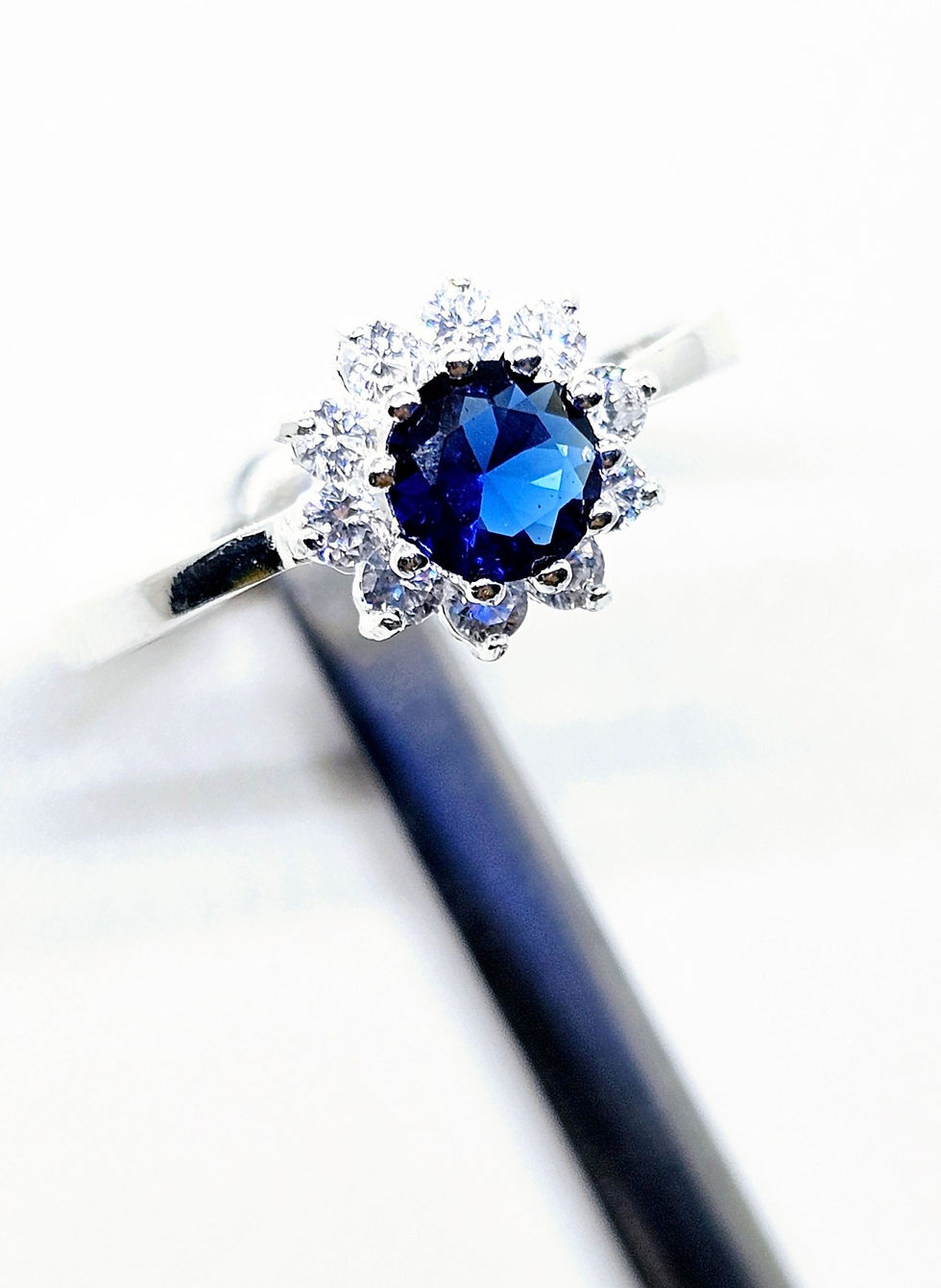 Thumbnail: BLUE FLOWER RING