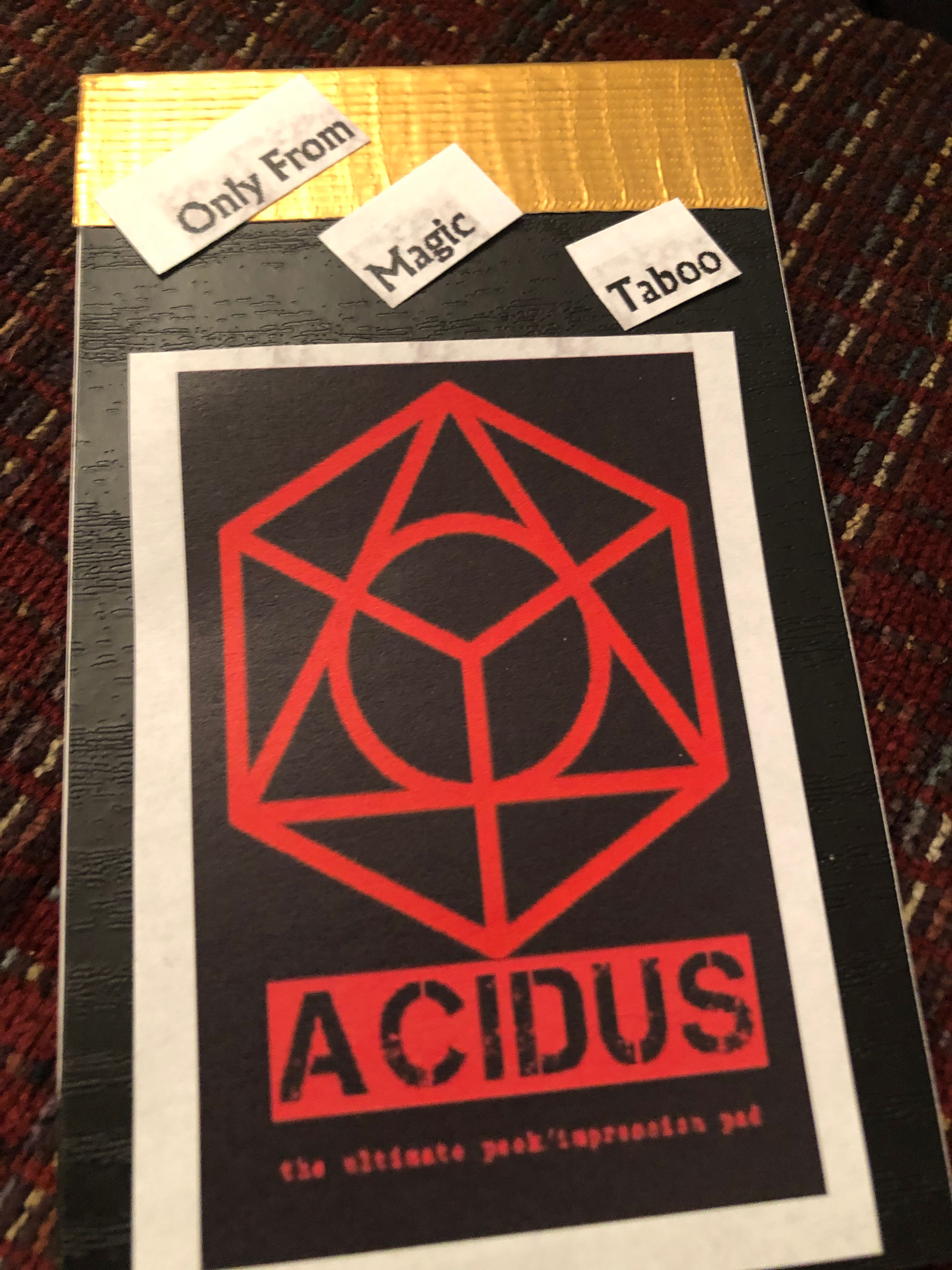 The Acidus Pad