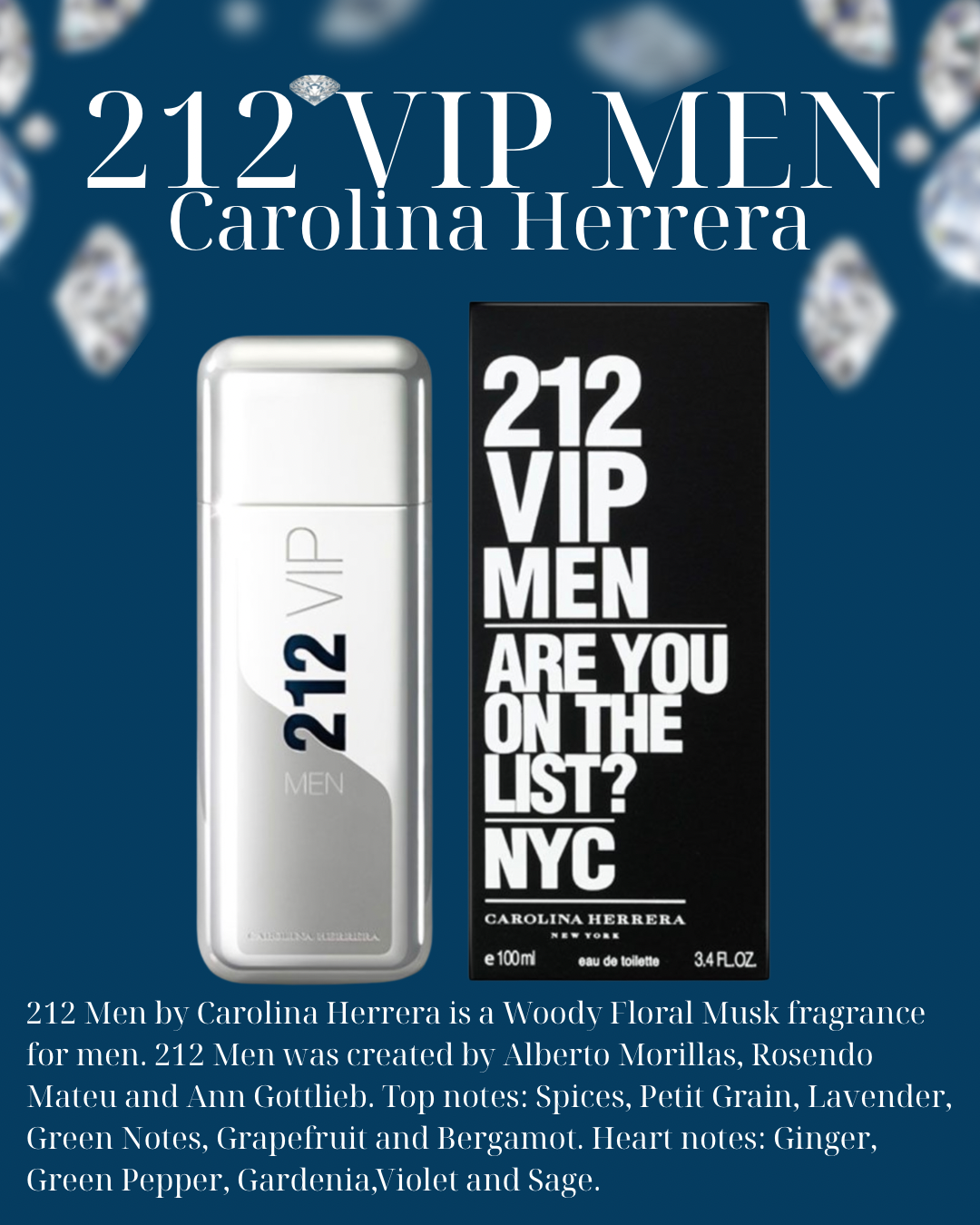 212 VIP MEN By CAROLINA HERRERA