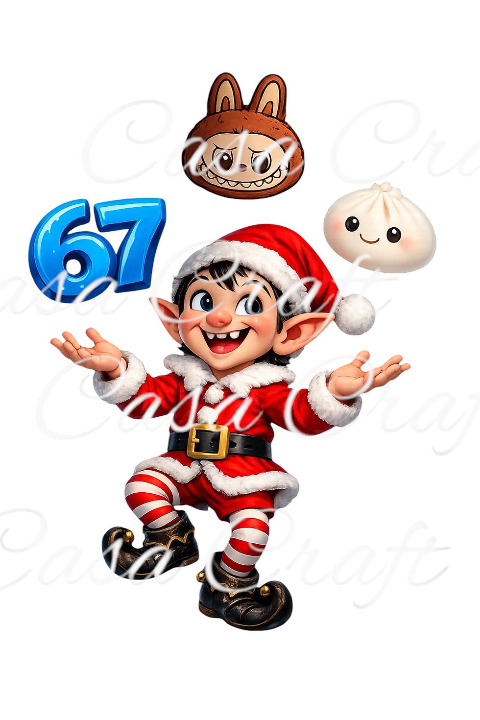 Thumbnail: Christmas UVdtf decals. 3.5” or 7” height 