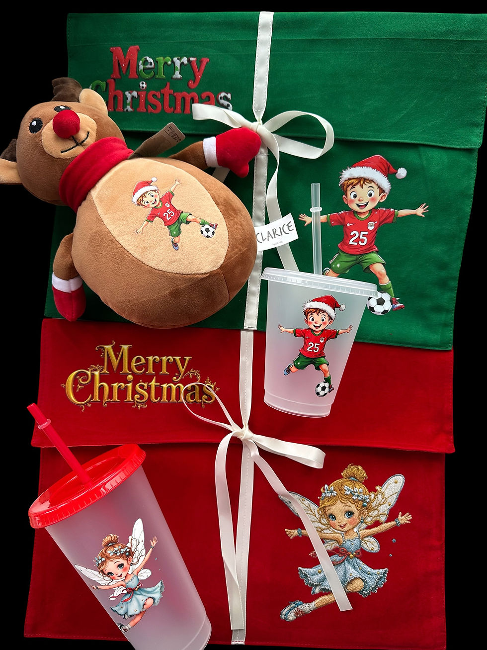 Thumbnail: Christmas UVdtf decals. 3.5” or 7” height 