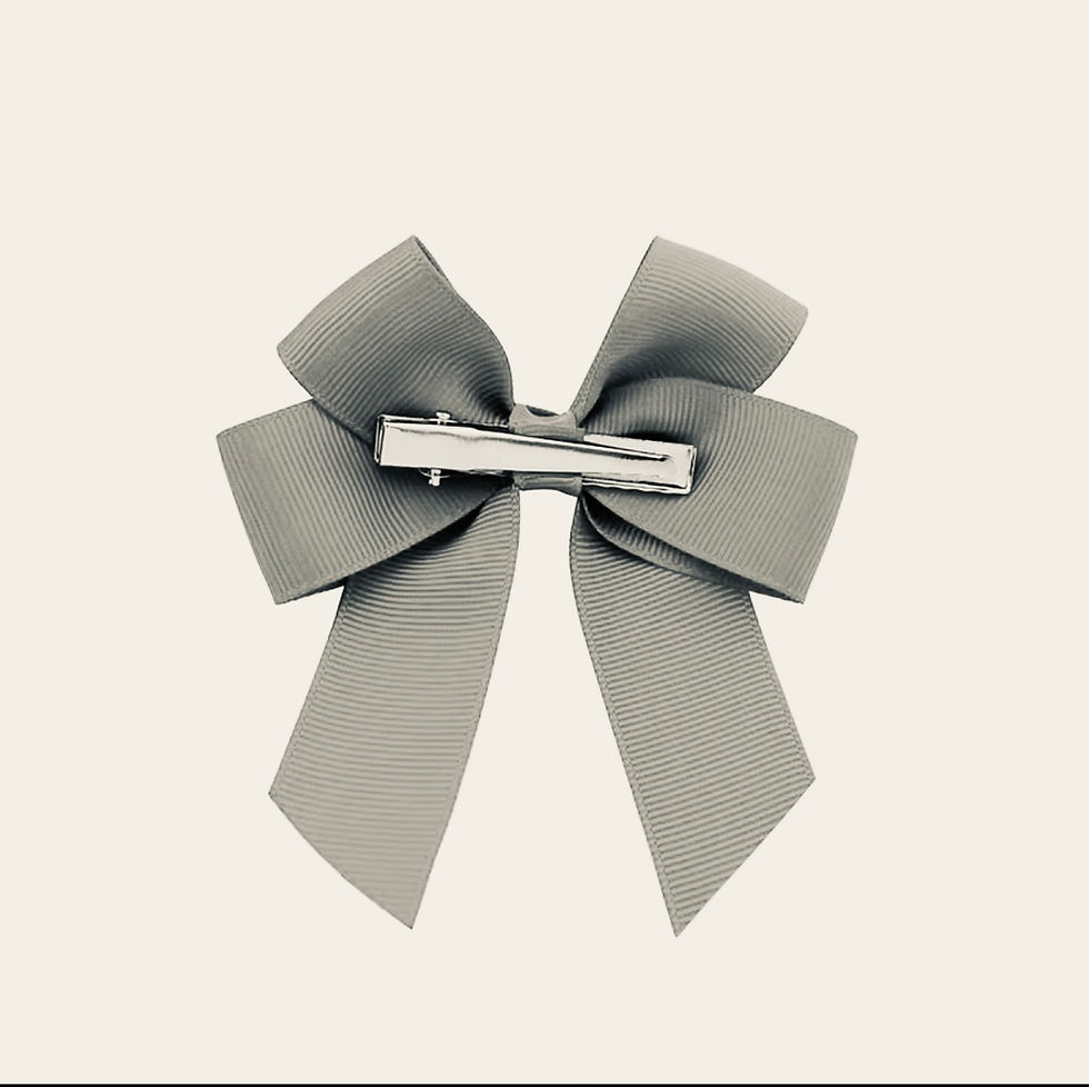 Thumbnail: Hair bows with tail (has clip)