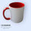 Thumbnail: 11oz sublimation mug with coloured handle and inner (+box) AAA rated 