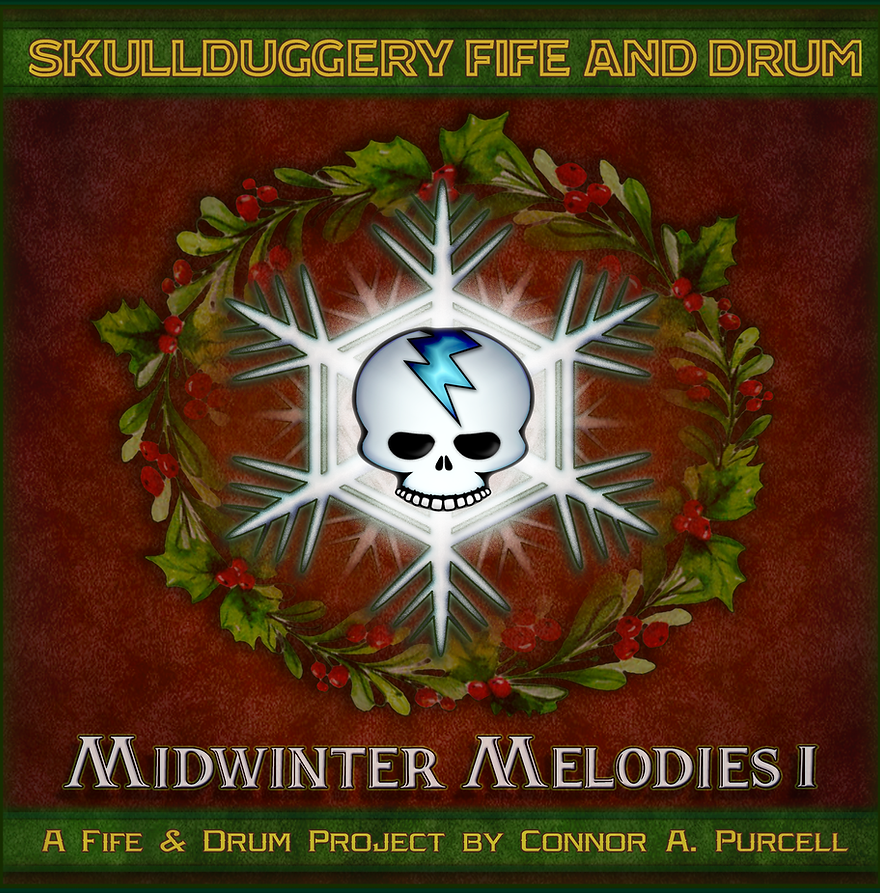 Skullduggery Midwinter Melodies I Album Cover Art