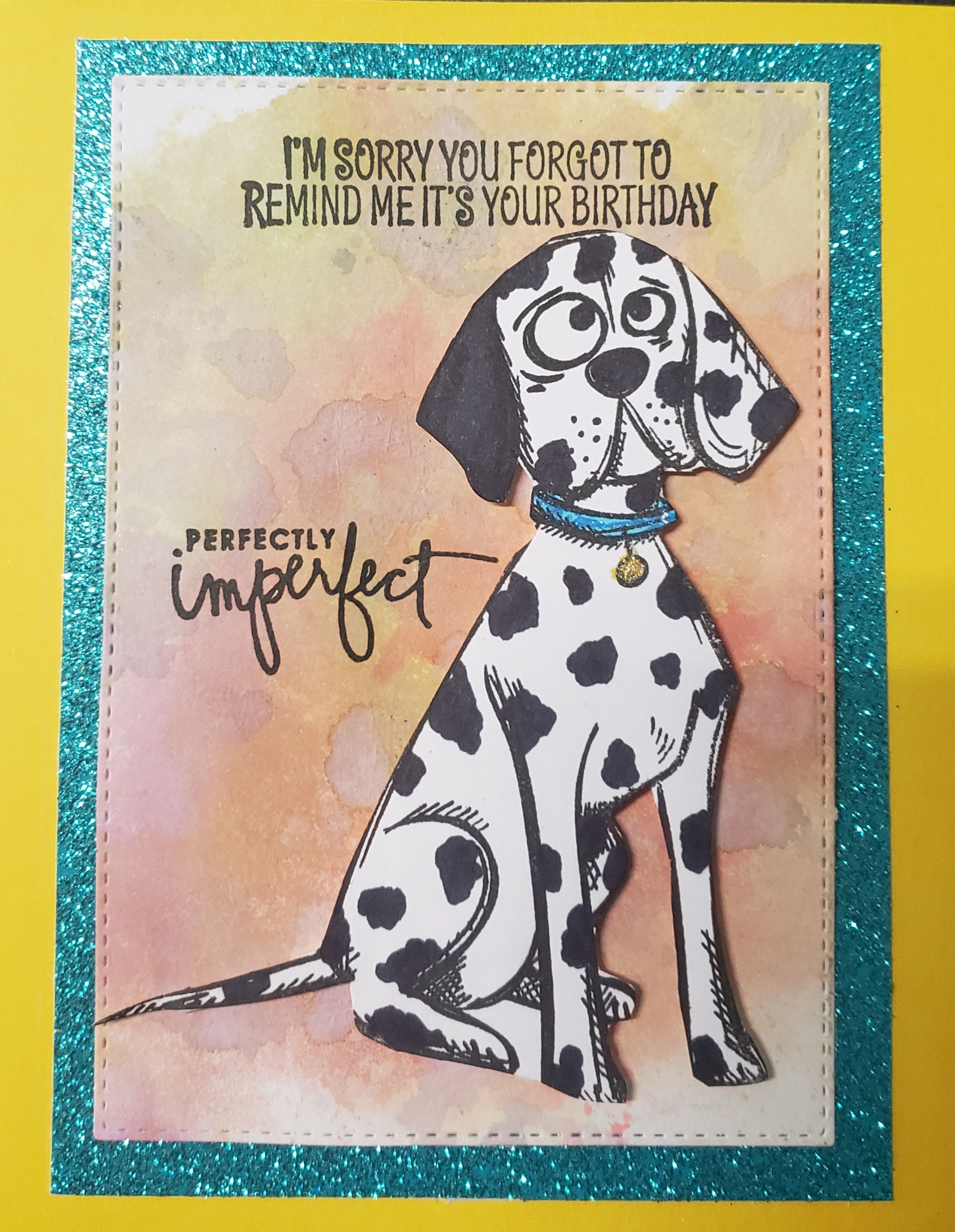 Greeting Card: Belated Birthday