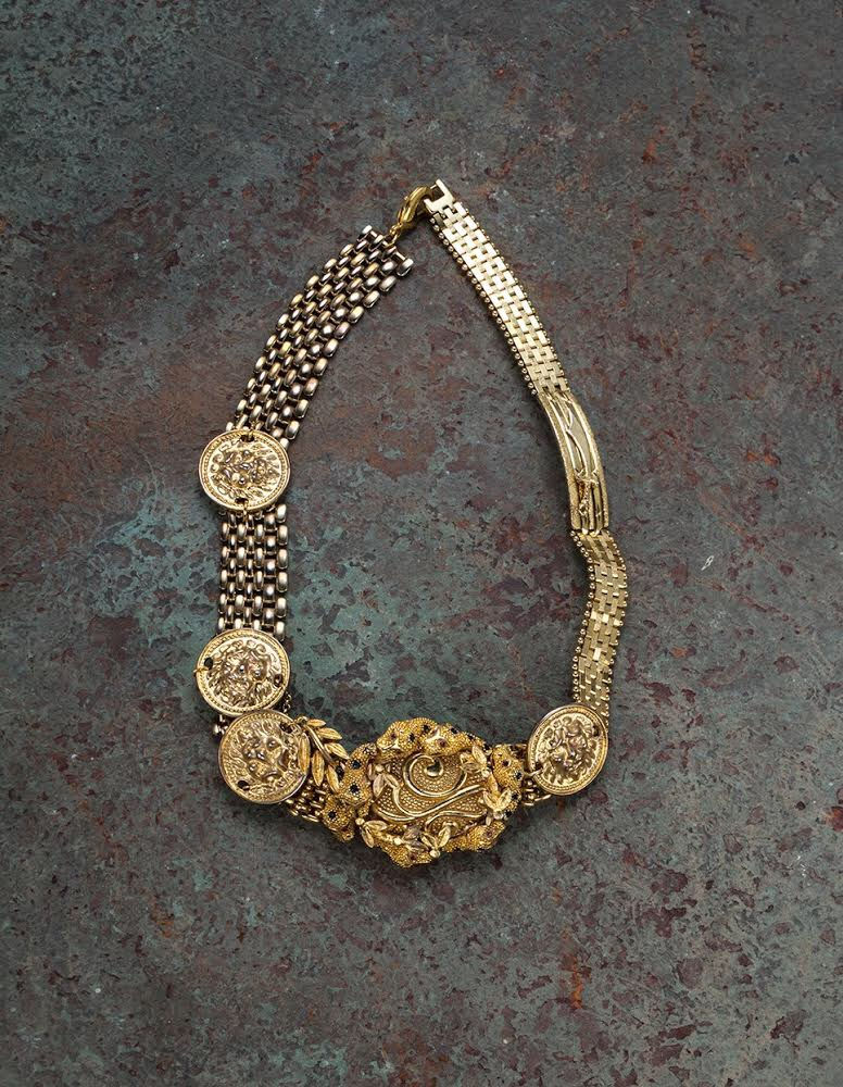 Golden Tigers Necklace