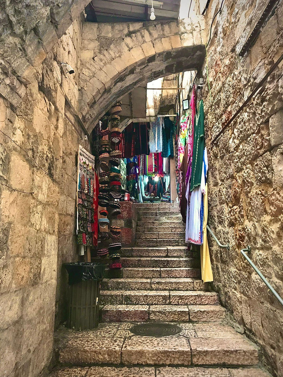 Street near my house in the Old City