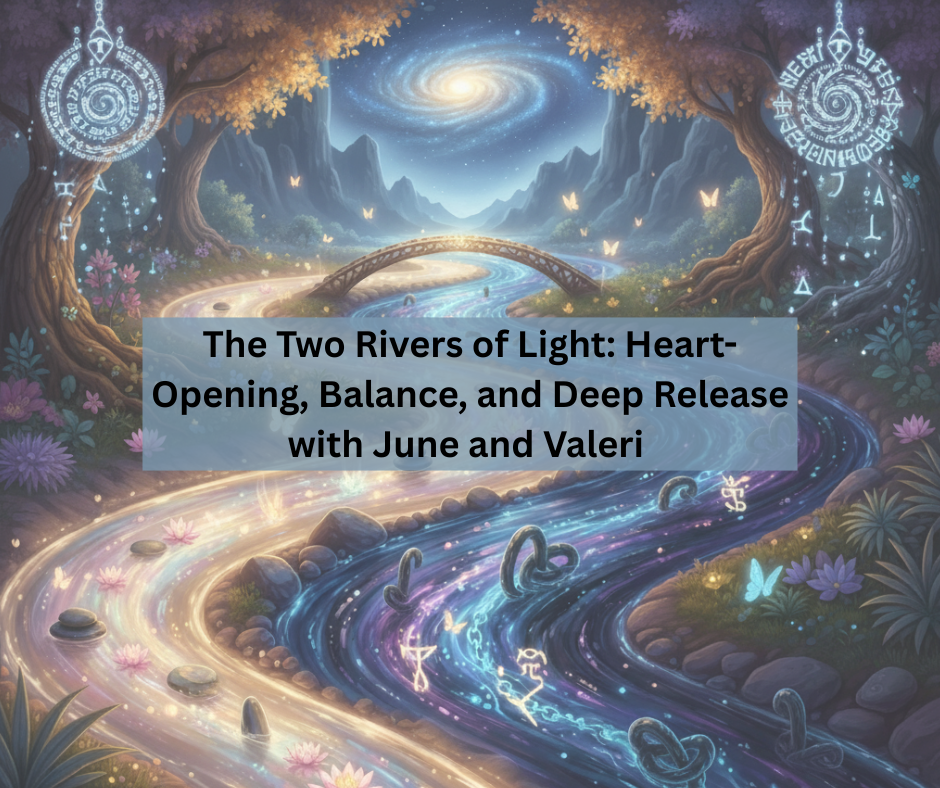 The Two Rivers of Light: Heart-Opening, Balance, and Deep Release with June and Valeri