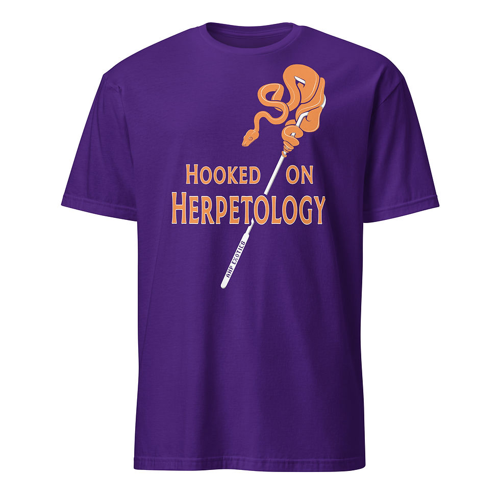Thumbnail: Hooked on Herpetology Unisex T-Shirt