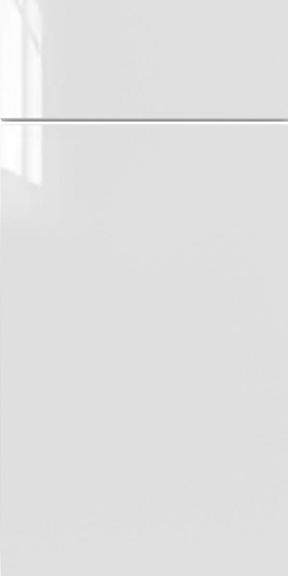 Reedy Collection Palermo Gloss White frameless cabinet door