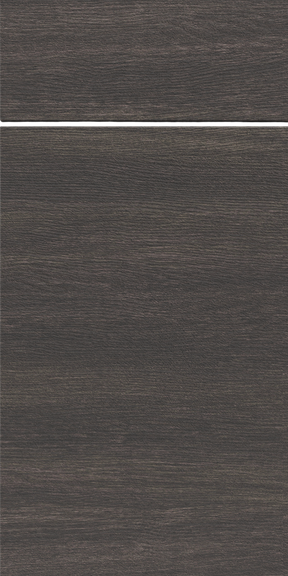 Reedy Collection Torino Dark Wood frameless cabinet door