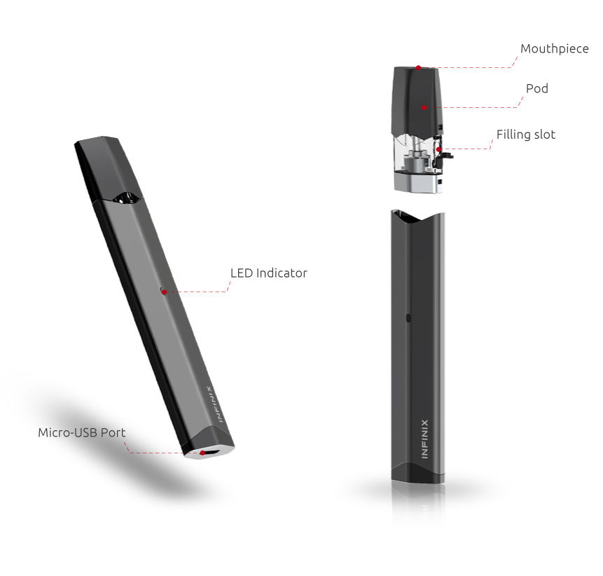 Miniatura: SMOK INFINIX - POD SYSTEM - KIT DE INICIO