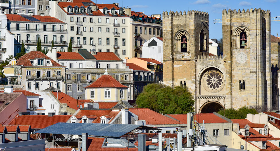 Blick vom Arco da Rus Augusta