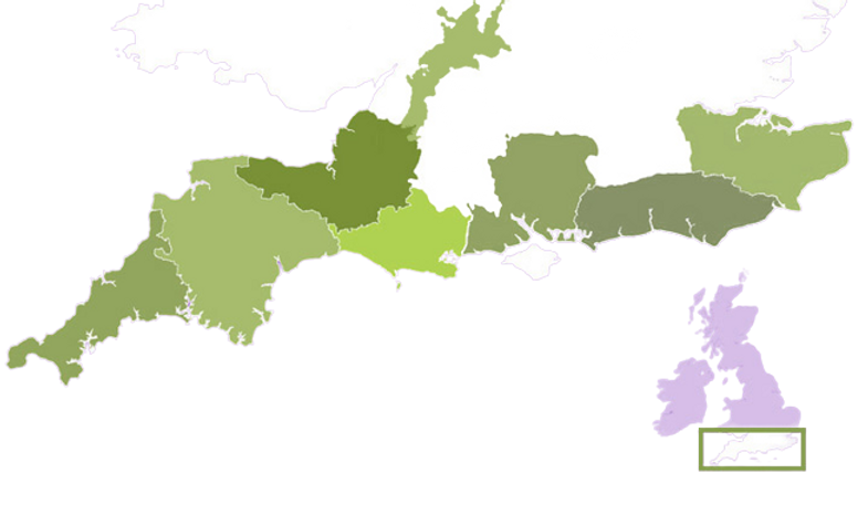 Südengland Grafschaften