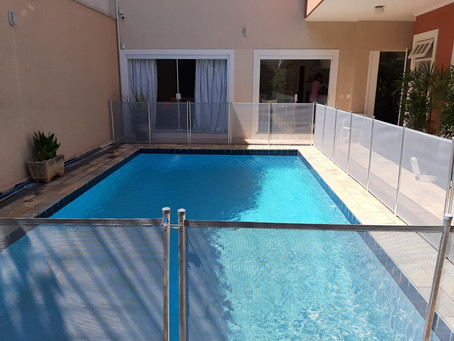 Sempre é importante proteger sua piscina