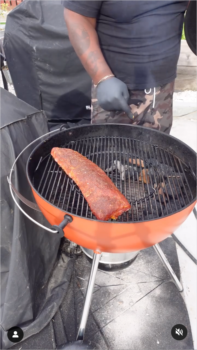 Tender and flavorful classic baby back ribs cooked low and slow with a delicious BBQ rub and sauce.