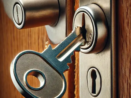 Als je sleutel is afgebroken in het slot