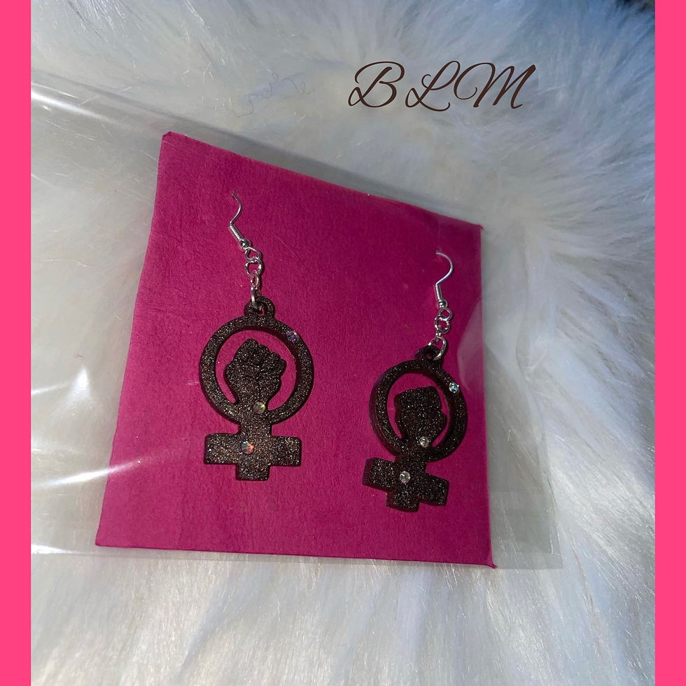 Thumbnail: Resin earrings 