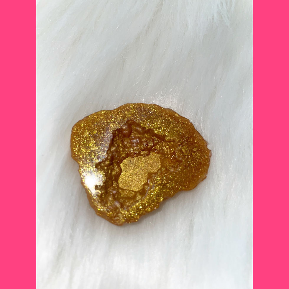 Thumbnail: Golden coral resin crystals 