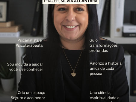 Quem sou eu. Prazer Silvia Alcantara