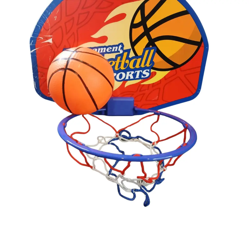 Cesta Basquete Infantil Completo com Bola e Bombinha de Ar Pronta Entrega