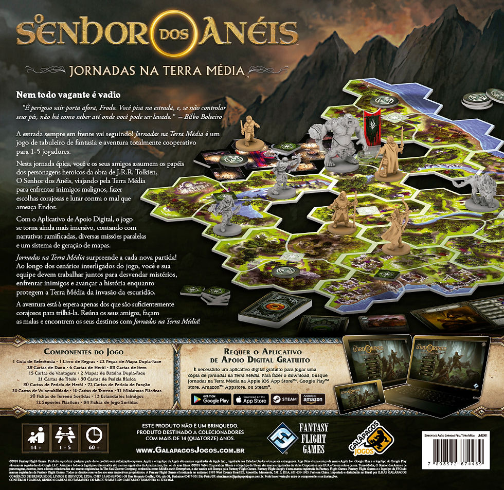 Miniatura: O Senhor dos Aneis Jornadas na Terra Média