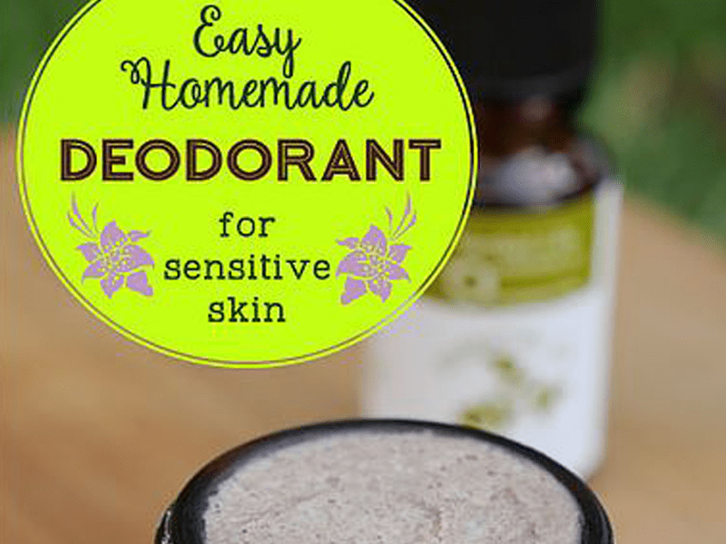 100%ナチュラル成分で自宅でできるデオドラント