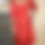 Thumbnail: New Look Red Dress With White Flowers Size 12