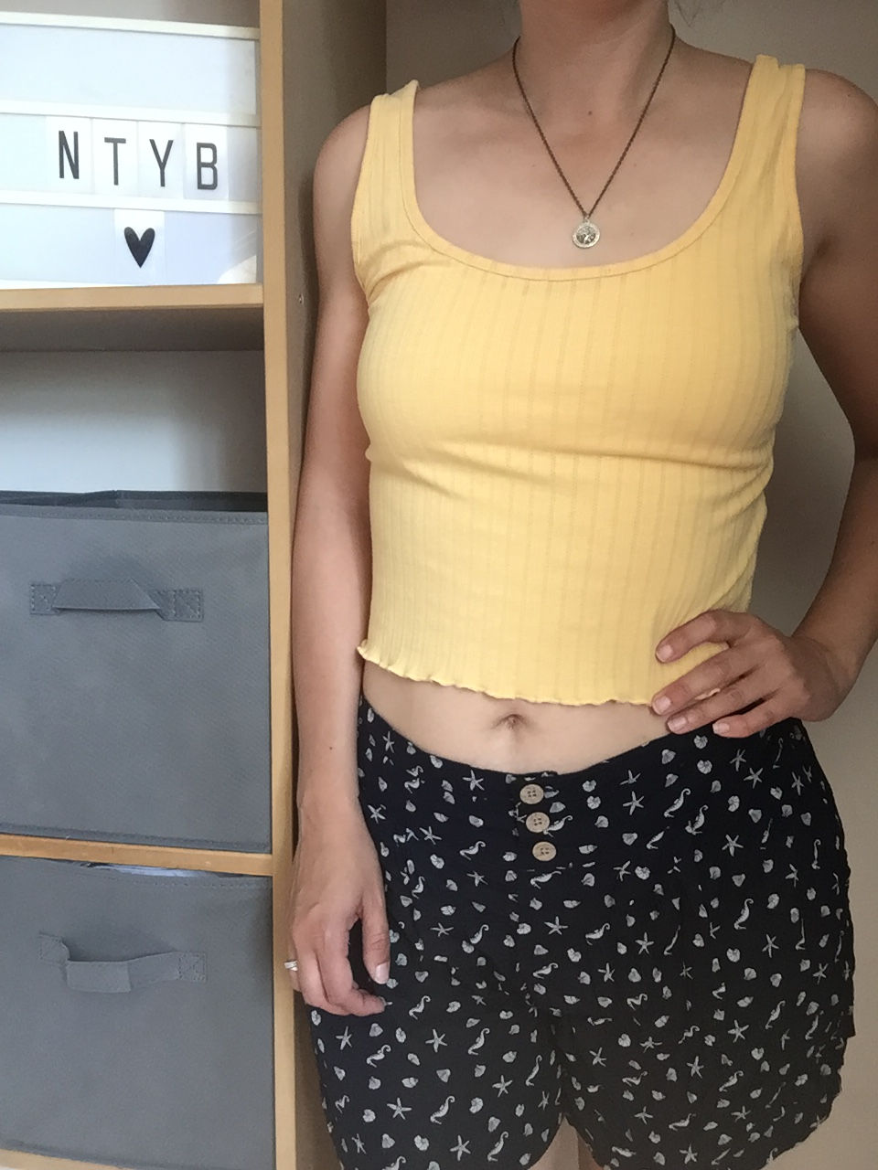 Primark Yellow Top Size 12/14