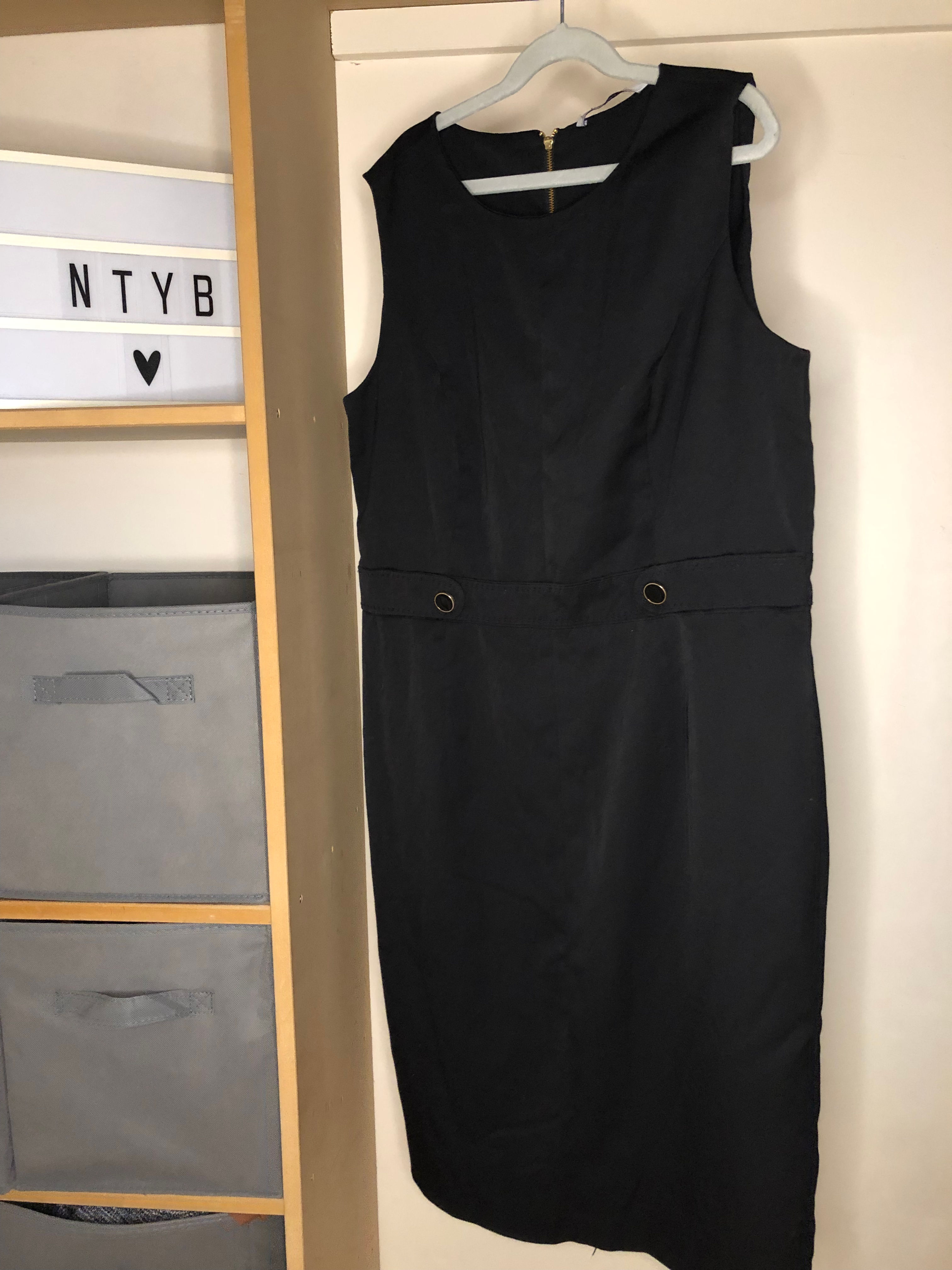 TU Black Smart Dress Size 14