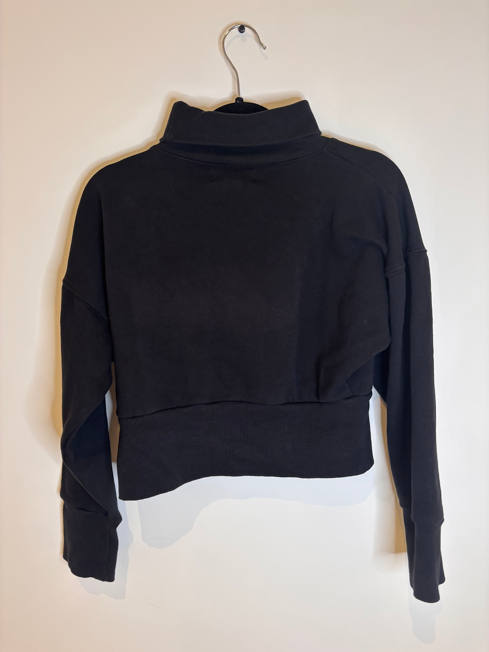 Thumbnail: Urban Bliss Black Cropped Jumper - Size S - Preloved