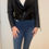 Thumbnail: *Topshop Artificial Leather Faux Fur Jacket - Size 8 - Preloved