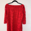 Thumbnail: Principles Red Lace Dress - Size 16 - Preloved 