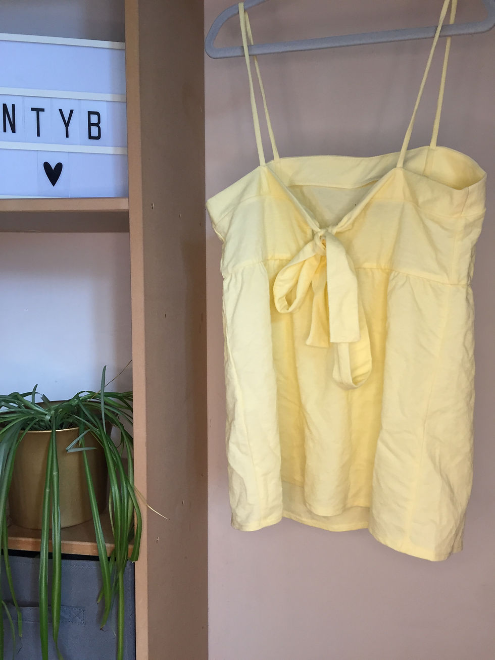 Thumbnail: Primark Yellow Top Size XS
