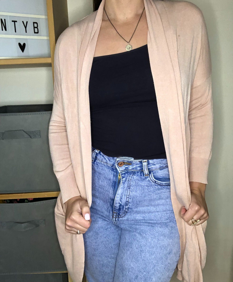 Thumbnail: *Primark Pink Long Cardigan Size 12