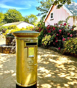 Sark Olympic Gold Postbox