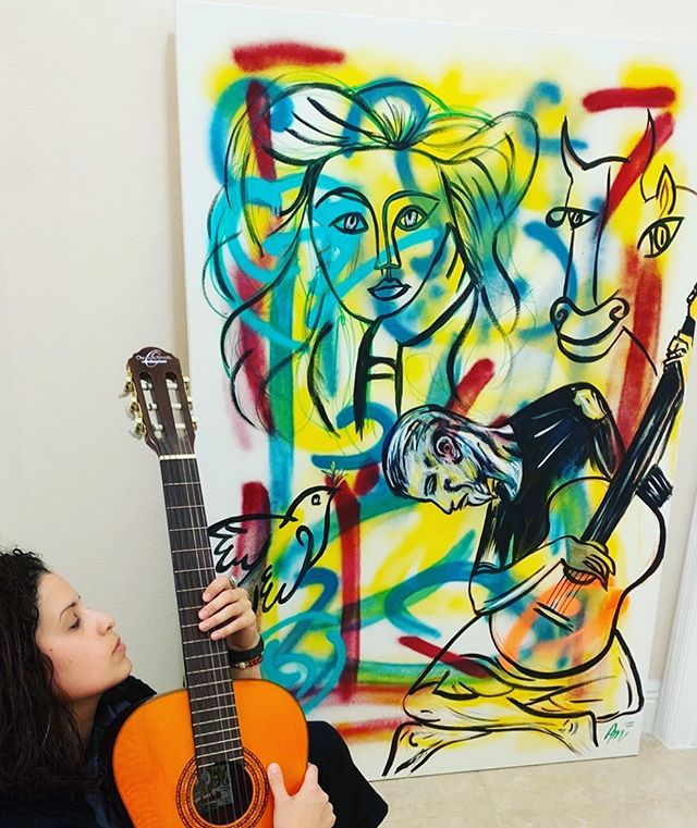 "The purpose of art is washing the dust of daily life off our souls" - Pablo Picasso