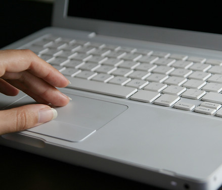 White Laptop