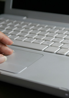 White Laptop