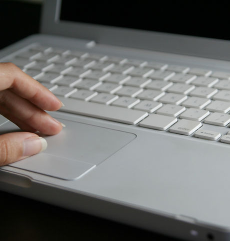 White Laptop