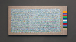작가 노트,  천에 유채, 91X 44.5 cm, 2015~2016